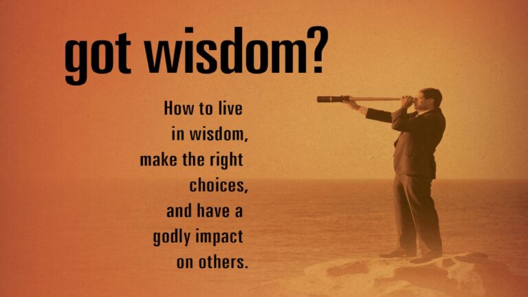 Got Wisdom?