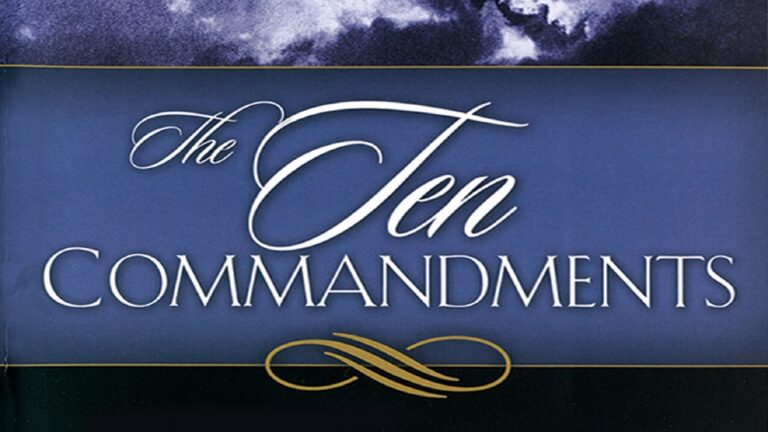 The Ten Commandments - sermon series by Dr. Michael Youssef