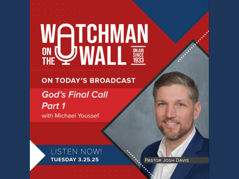Dr. Michael Youssef on Watchman on the Wall with Josh Davis
