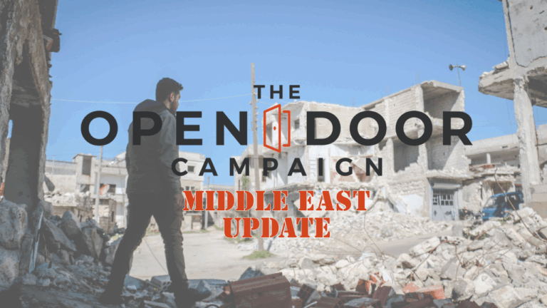 The Open Door Campaign Middle East Update